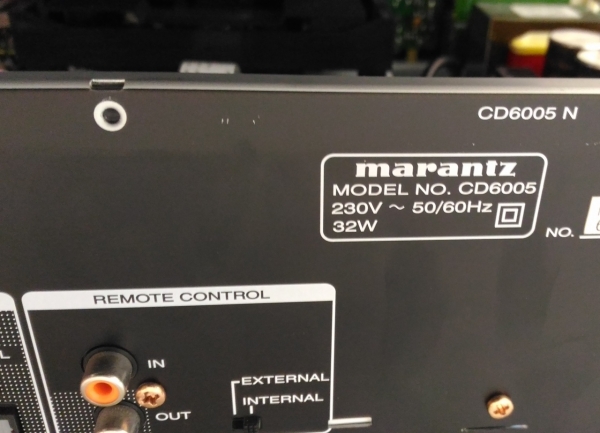 Ремонт Marantz CD6005